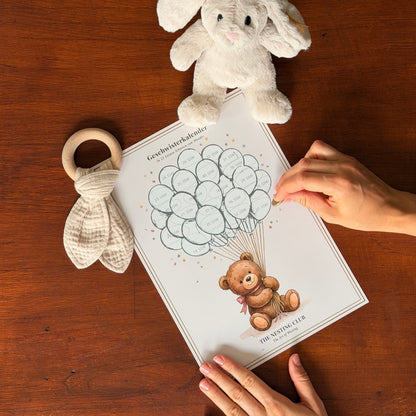 Geschwisterkalender – Gemeinsam warten auf das neue Baby
