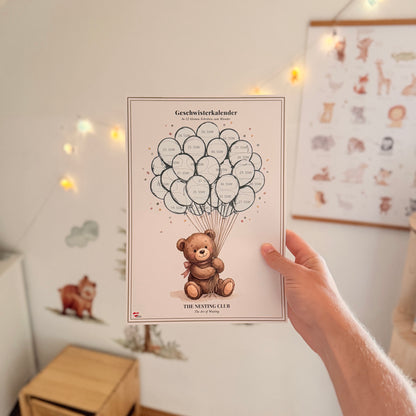 Geschwisterkalender – Gemeinsam warten auf das neue Baby