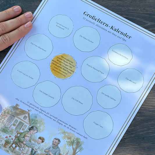 Großeltern-Kalender – 12 Abenteuer mit Oma & Opa