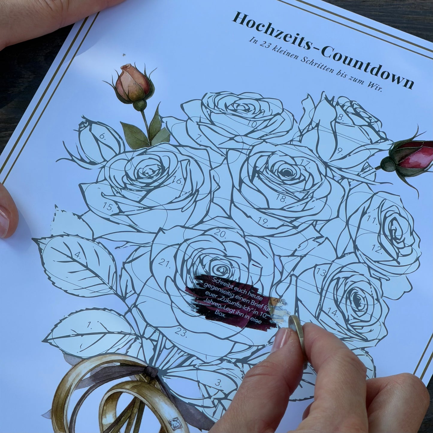 Hochzeits-Countdown – Die schönste Wartezeit des Lebens