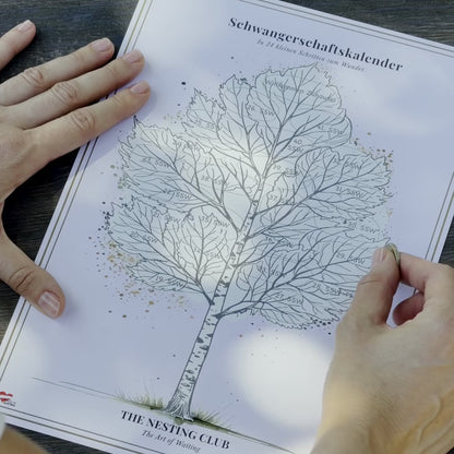 Rubbelkalender-Übersicht – so funktioniert das Freirubbeln · The Nesting Club