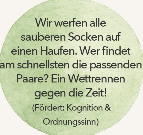 Botschaft Socken-Paar-Memory